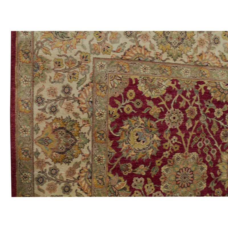 Wool Oriental Area Rug, Rectangle 9' x 11'11"