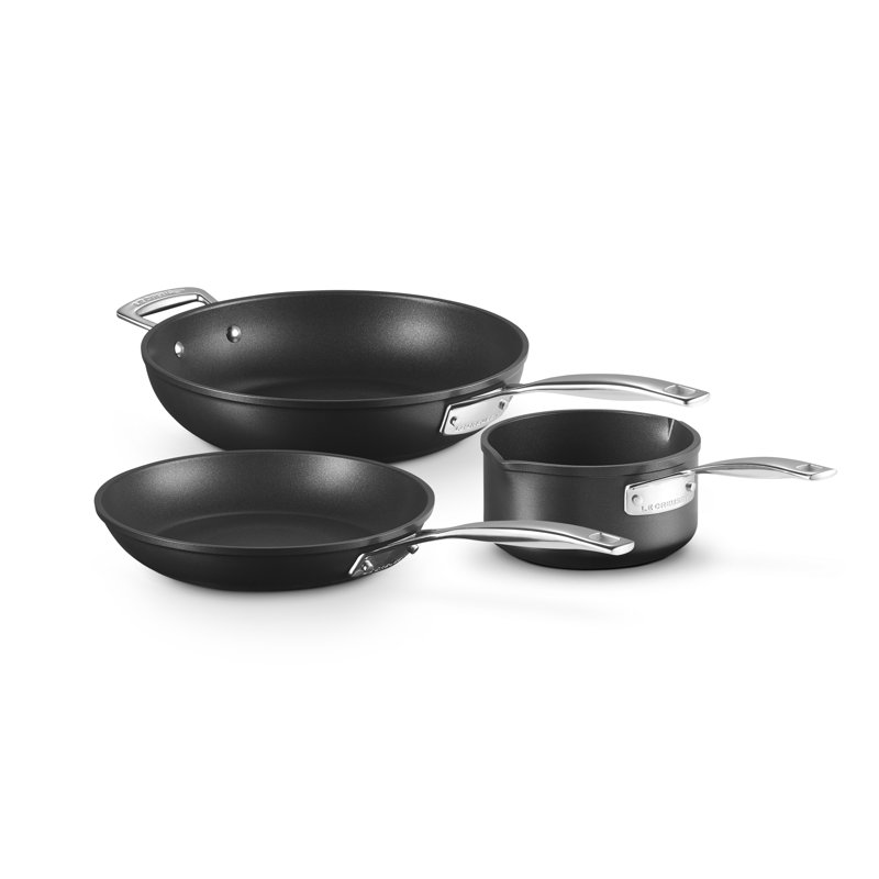 Le Creuset Toughened Non-Stick 3 Piece Cookware Set