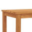 Banc de jardin pour l'extérieur avec cadre en bois et teck