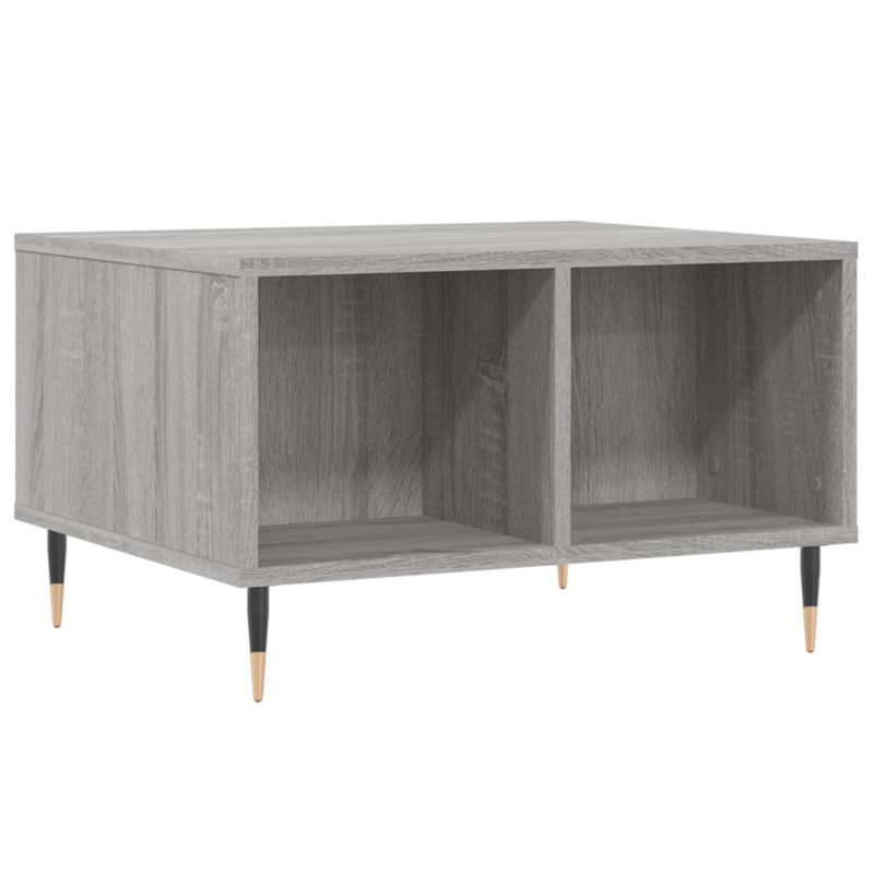 Miria Coffee Table with Storage, Gray Sonoma