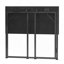 31,5 po Bureau pliant pour petits espaces, aucun assemblage requis, noir