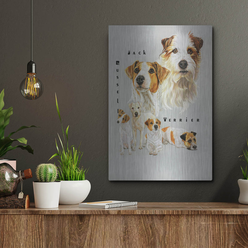«Jack Russell Terrier» par Barbara Keith, H 16 po x l 12 po