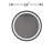 24Inch Bathroom Led Classy Vanity Accent Mirror With Focused Backplane,Black Aluminum Alloy Frame,High Lumen,Dimmable Touch,Wall Switch Control
