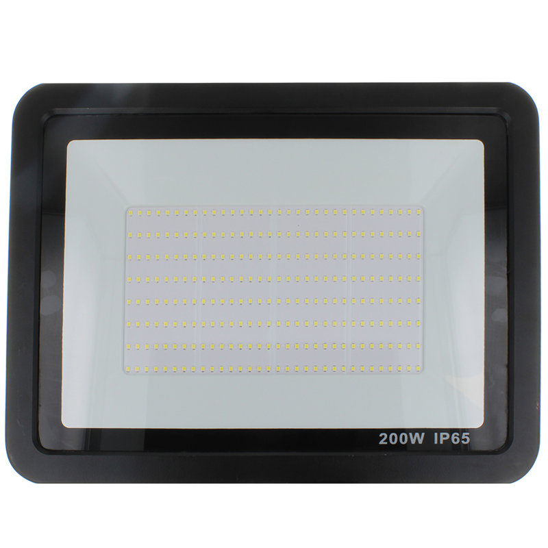 Projecteur extérieur de sécurité à DEL 200 watts, Noir