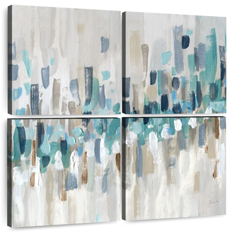 Avery Staccato Blue II, 74" H x 74" W
