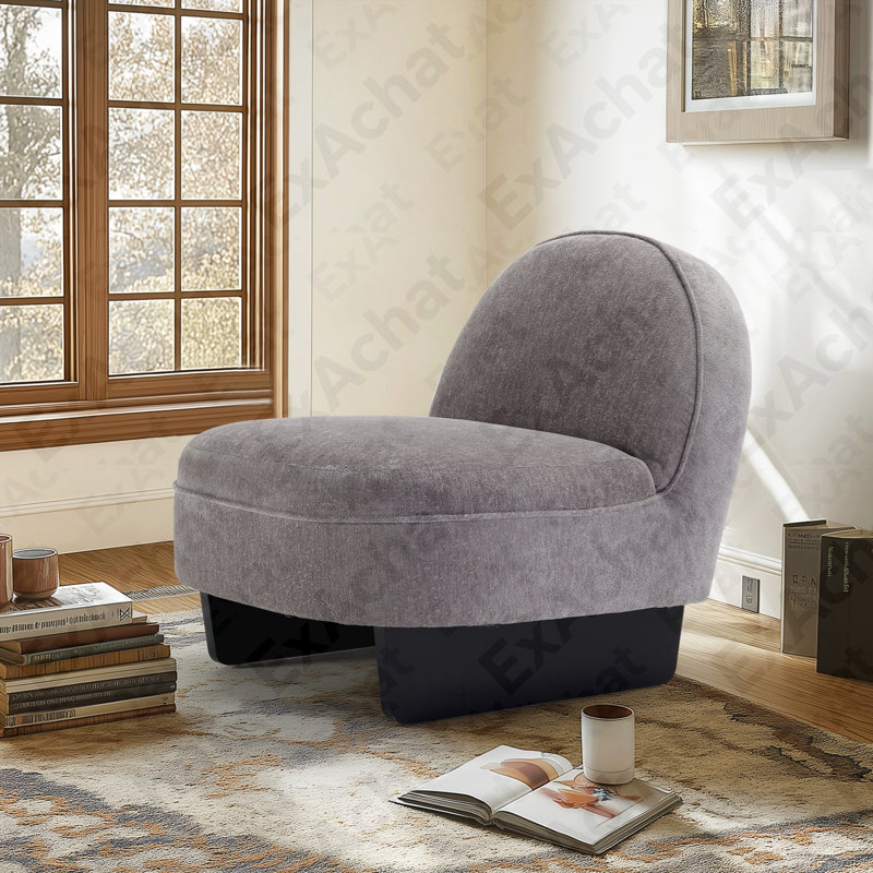 Chaise d'appoint Teddy, Gris