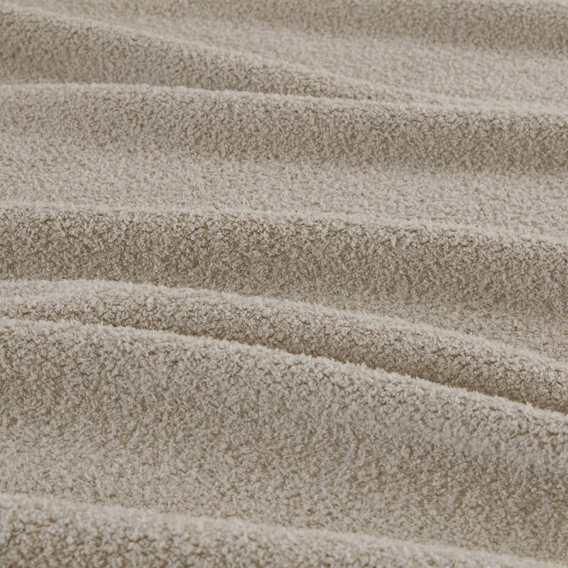 Couverture simple Dream, Taupe, Lit simple