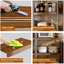 Wood Grain Wire Shelving Cover Set-1723040268