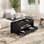 Table basse à plateau relevable moderne Modern Farmhouse