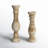 Wood Tabletop Candlestick