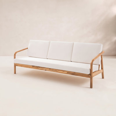 Goodwin 78" Acacia Patio Sofa