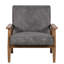 Fauteuil de style moderne Mid-Century de 25,38 po de largeur