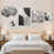 Metal + White Frame