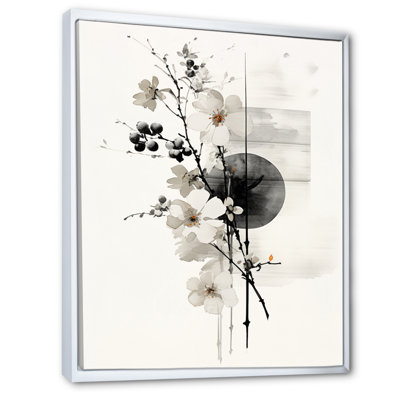 Art asiatique sur toile, impression de style encre Sumi - Chios Asian Art Fashion Sumi