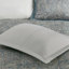 5 Piece Jacquard Bedspread Set with Throw Pillows Teal Queen-131602943-131602944