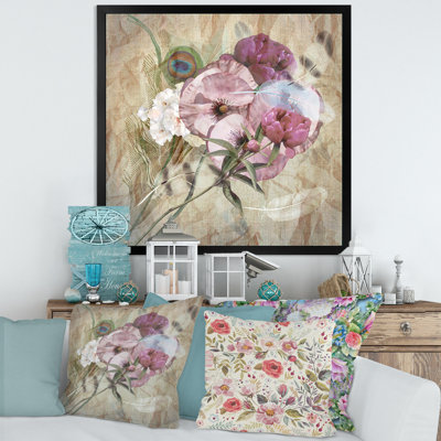 Iris Bouquet Floral Design - reproduction d'art