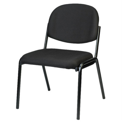 (Set of )Two Black Fabric Office Chair