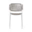 Yo Outdoor Chair with Woven Seat and Metal Frame-1957243845