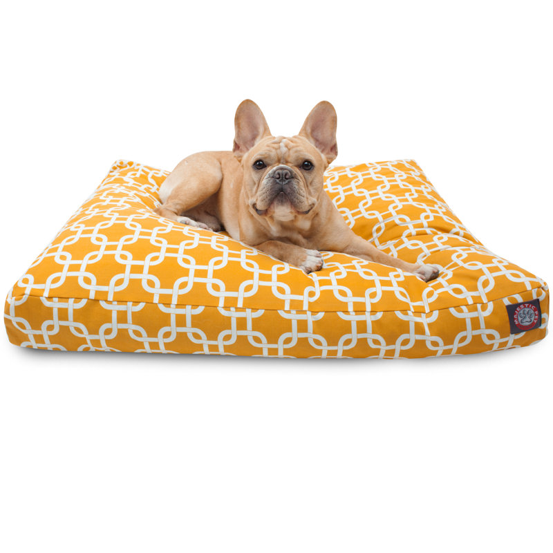 Coussin Links Orthopedic, Jaune, Petit (l 20 po x P 27 po x H 4 po) ;