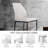 Modern Kitchen Dining Set, Extendable Dining Table with Upholstered Dining Chairs(1 Table 4 Chairs)-656058193-611208661