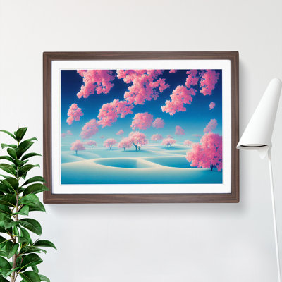 Magnetic Spring Forest - Framed Print