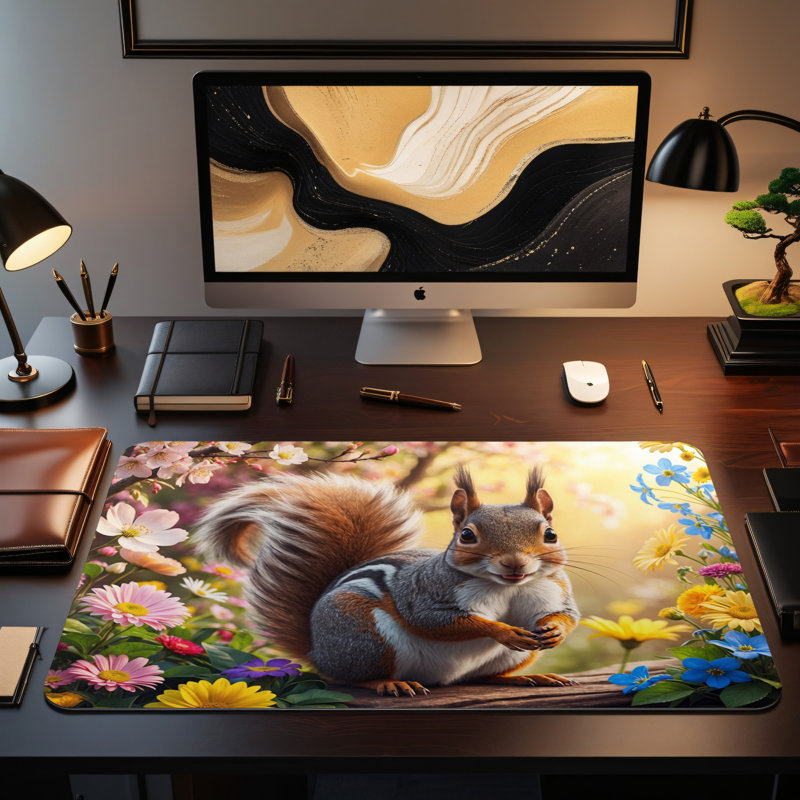 Polyester Desk Pad, 31.5x15.5