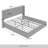 KING SIZE WINGBACK PLATFORM LIFT UP STORAGE BED IN GREY VELVET-5935858-5935862