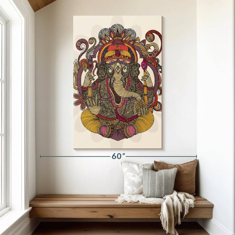 Couleurs Adella Ganesha, H 51 po x l 34 po
