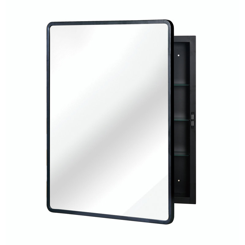 Armoire à pharmacie avec miroir Demarien, H 30 po x l 24 po x P 5,12 po