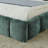 Chenille Fabric Grounded Upholstered Bed Frame with Thick Fabric-738854778-764291688-755081480