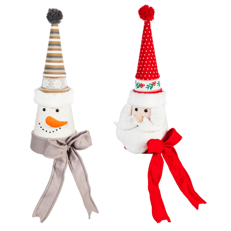 Ensemble de surmatelas pour arbre noël/bonhomme de neige 2 pièces