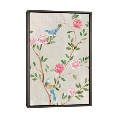 «Bird Garden I», reproduction d'art sur toile tendue