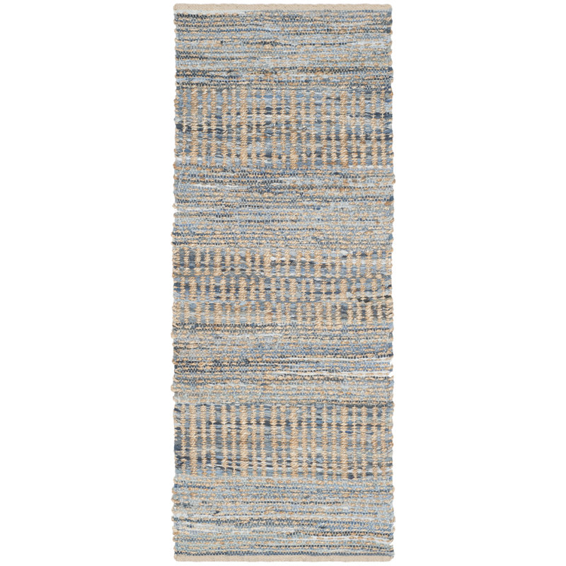 Pauleth Cape Cod Hand Woven Jute Rug, Runner 2'3" x 14'
