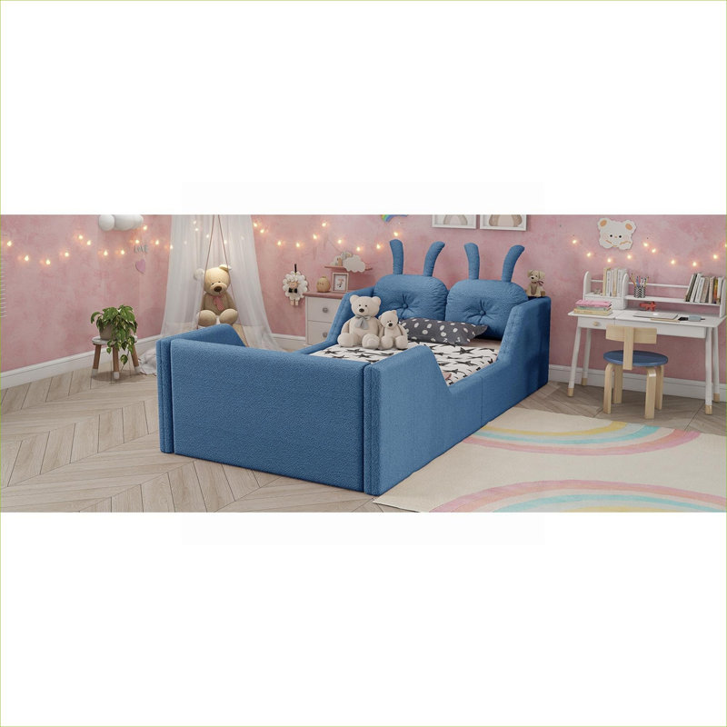 Lit plateforme tapissier Child-Safe