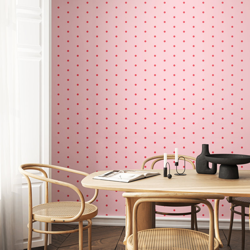 Polk Dot Spot - Pink & Red