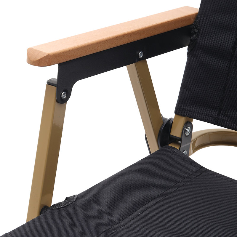 Folding Camping Chair, Black