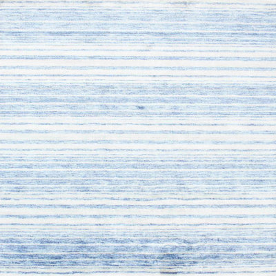 Tapis abstrait bleu / blanc cassé Pancoast