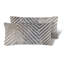 Chevron Velvet Lumbar Pillow Cover & Insert-89180765