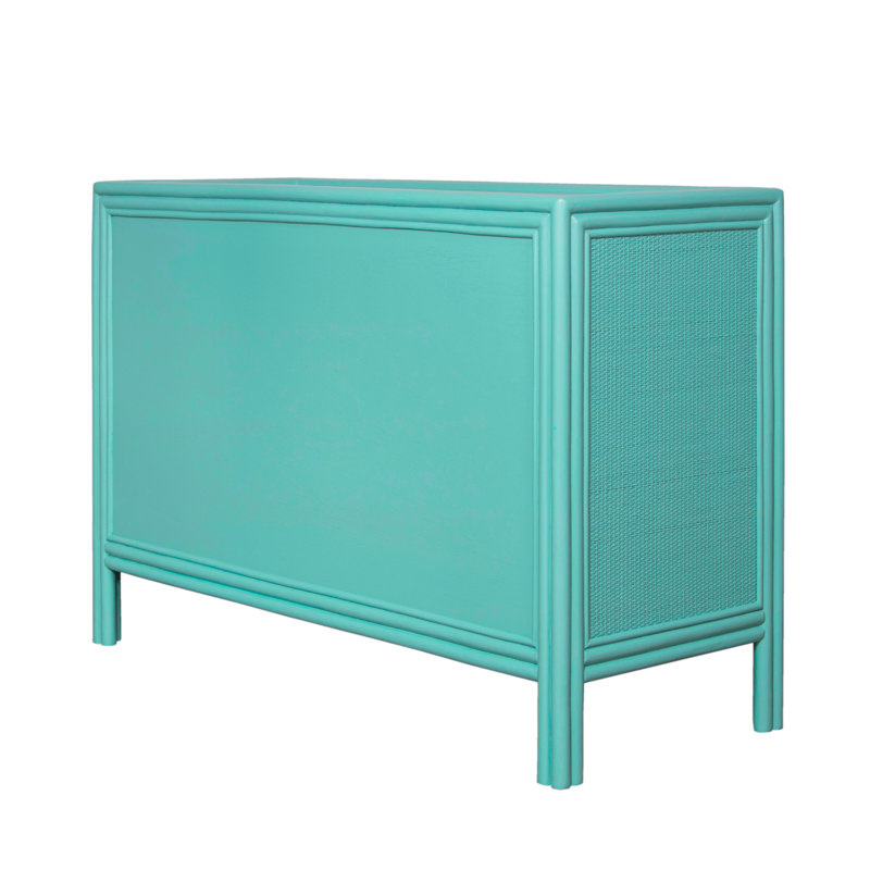 Aruba 6 - Drawer Dresser, Turquoise