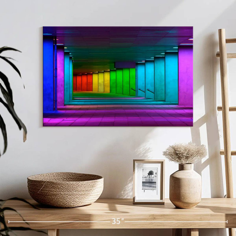Lilie Rotterdam Rainbow Tunnel, H 16 po x l 24 po