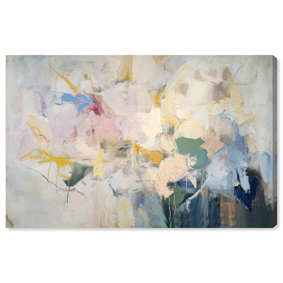 Toile parfaite situation pastel, art abstrait par Art Remedy