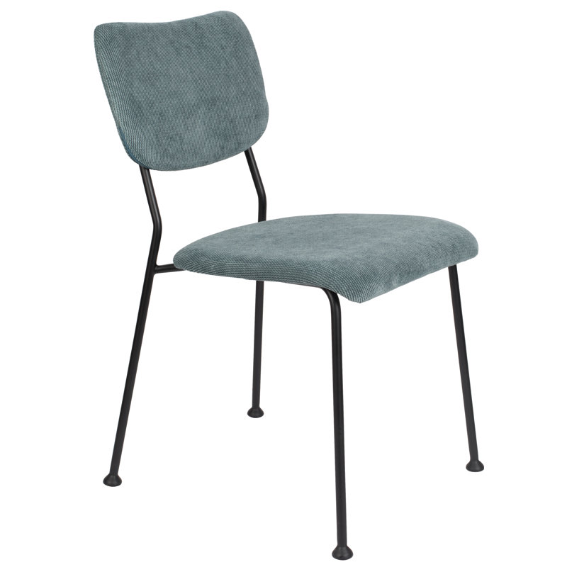 Chaise d'appoint rembourré, Gris