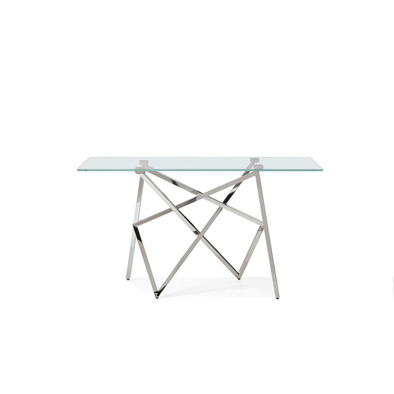 Console en verre 18,09 po