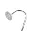 JUANILLO Solar Powered Temperature Controlled Stainless Steel Free Standing Outdoor Shower and Footwash Spout