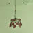 1-light Dimmable Rose Chandelier