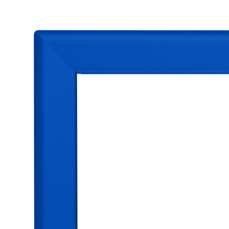 Blue Aluminum 27x41 Modern Wall Poster Frame