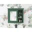 Armoire à pharmacie 30 po x 28 po, armoire de rangement murale pour salle de bain, armoire murale moderne avec miroir, armoire à pharmacie, armoire à miroir avec 3 tablettes ouvertes (meuble-lavabo non inclus)-1891200176