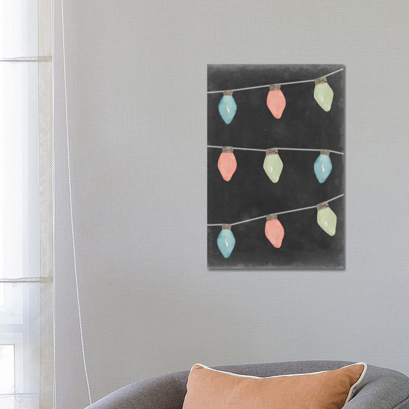Christmas Glow Collection E by Grace Popp - Wrapped Canvas Print, 66.04 cm H x 45.72 cm W x 1.91 cm D
