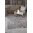 Leong Collection Transitional Gray Geometric Area Rug-881582218