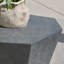 Table basse d'extérieur en ardoise Halvorson